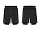 Pánské šortky Inov-8 Trailfly Ultra 7" 2in1 Short Black