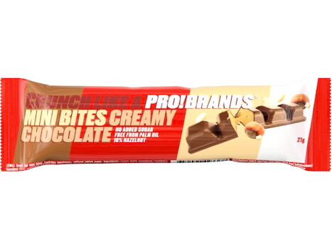 ProBrands Mini Bites Creamy Chocolate 21 g