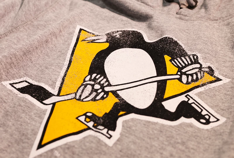 Tričko s vintage logem Pittsburgh Penguins