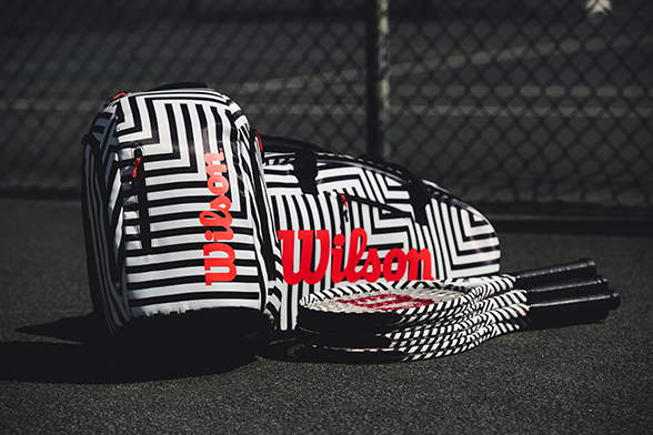 Tenisový batoh Wilson Super Tour Backpack Bold Black/White