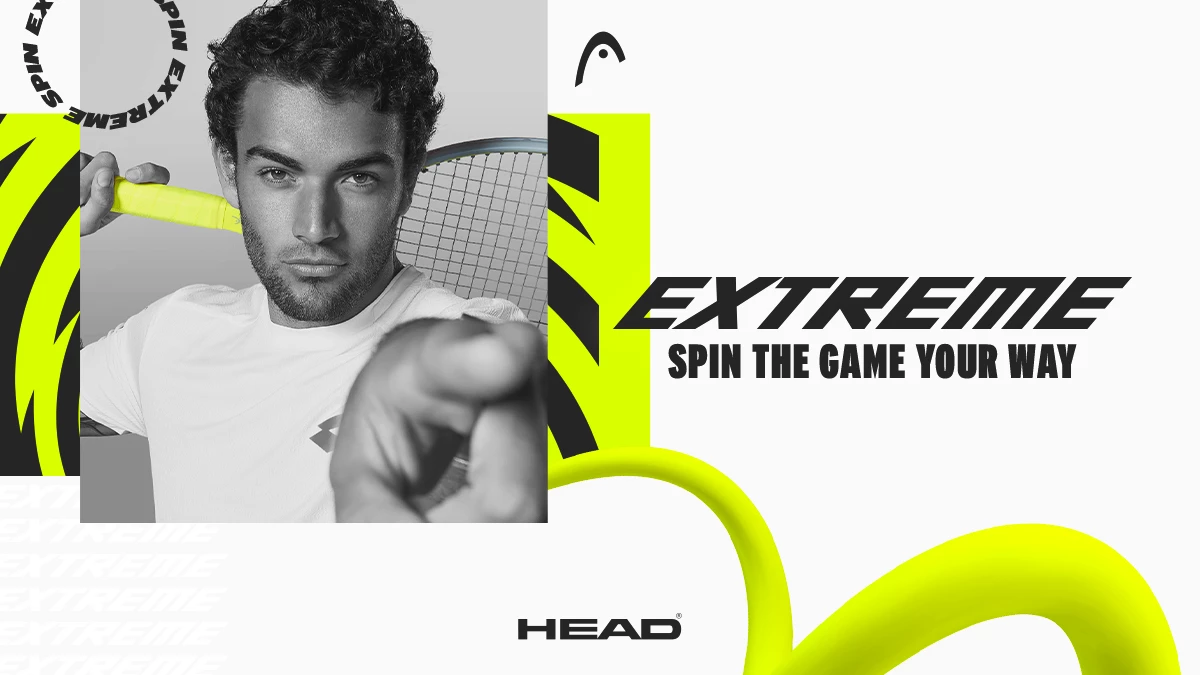 S tenisovými raketami Head Graphene 360+ Extreme hraje Matteo Berrettini