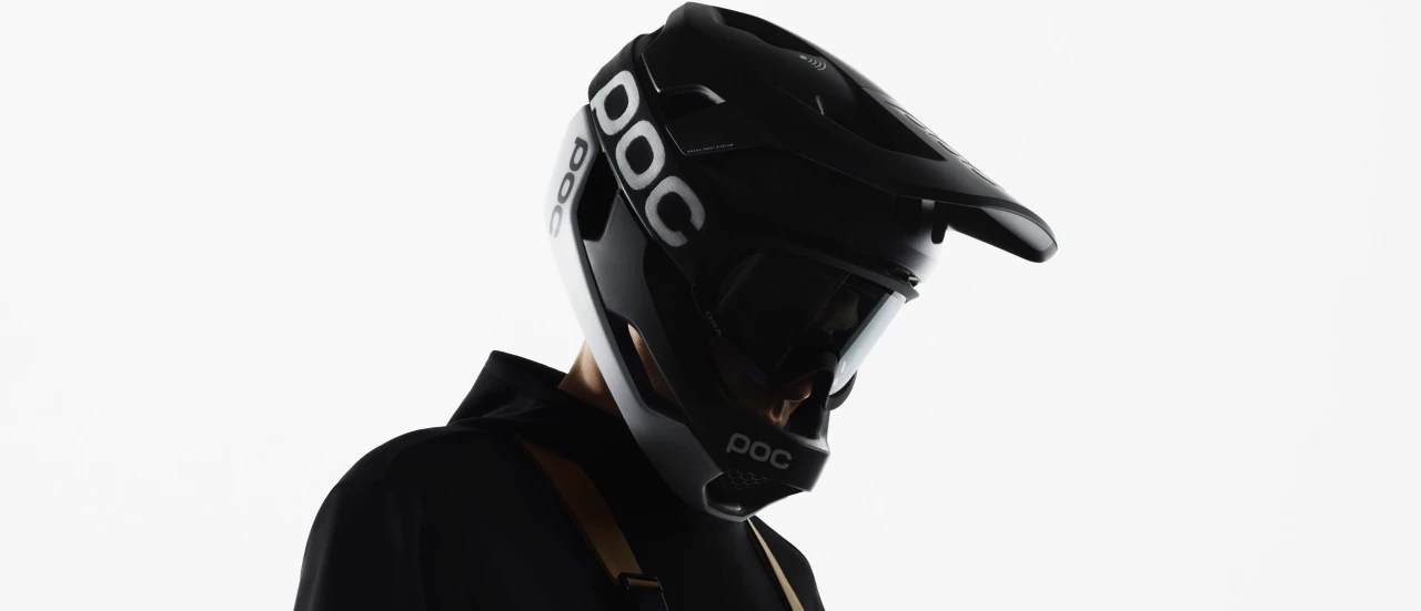Zelená cyklistická helma POC Otocon black