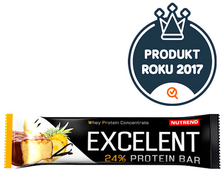 ZKRÁCENÁ EXPIRACE - Nutrend Excelent Protein Bar 85 g, černý rybíz s brusinkami